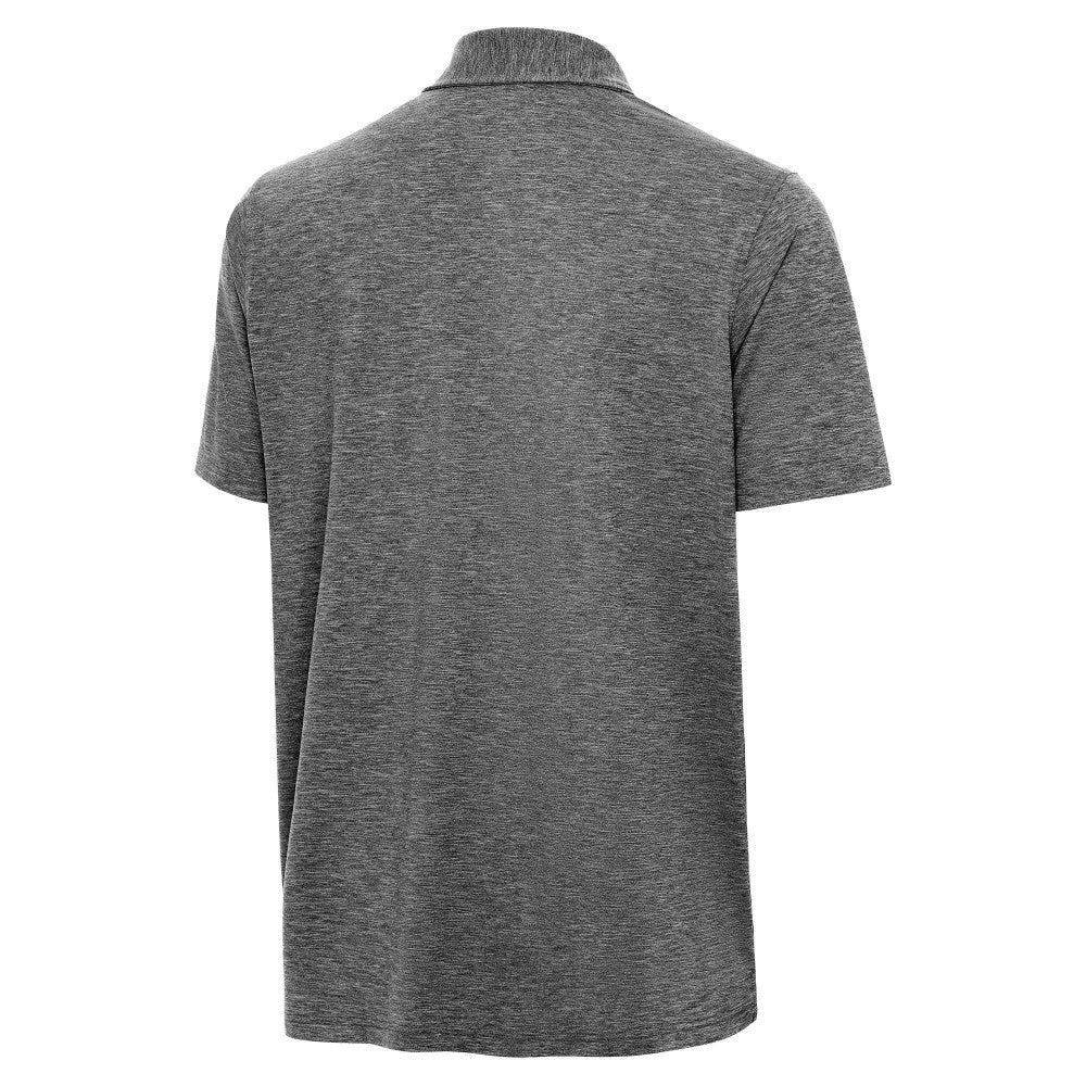Mexico National Team Antigua Triple Shot Polo Heather Black