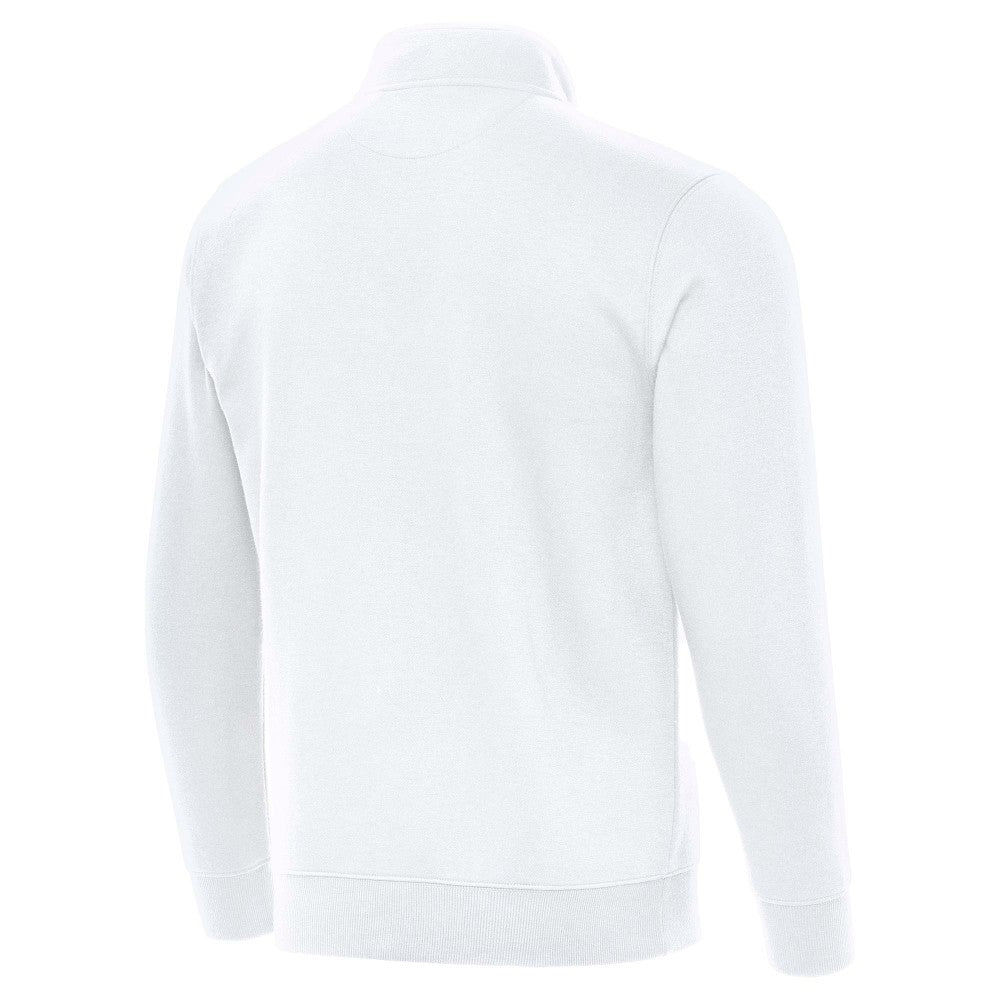 Mexico National Team Antigua Landslide Quarter-Zip Pullover White