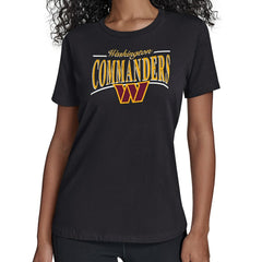 Washington Commanders  Starter Women's Arch Stripe T-Shirt