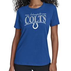 Indianapolis Colts  Starter Women's Arch Stripe T-Shirt