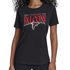 Atlanta Falcons  Starter Women's Arch Stripe T-Shirt