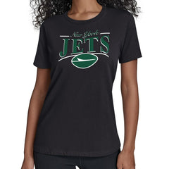 New York Jets  Starter Women's Arch Stripe T-Shirt