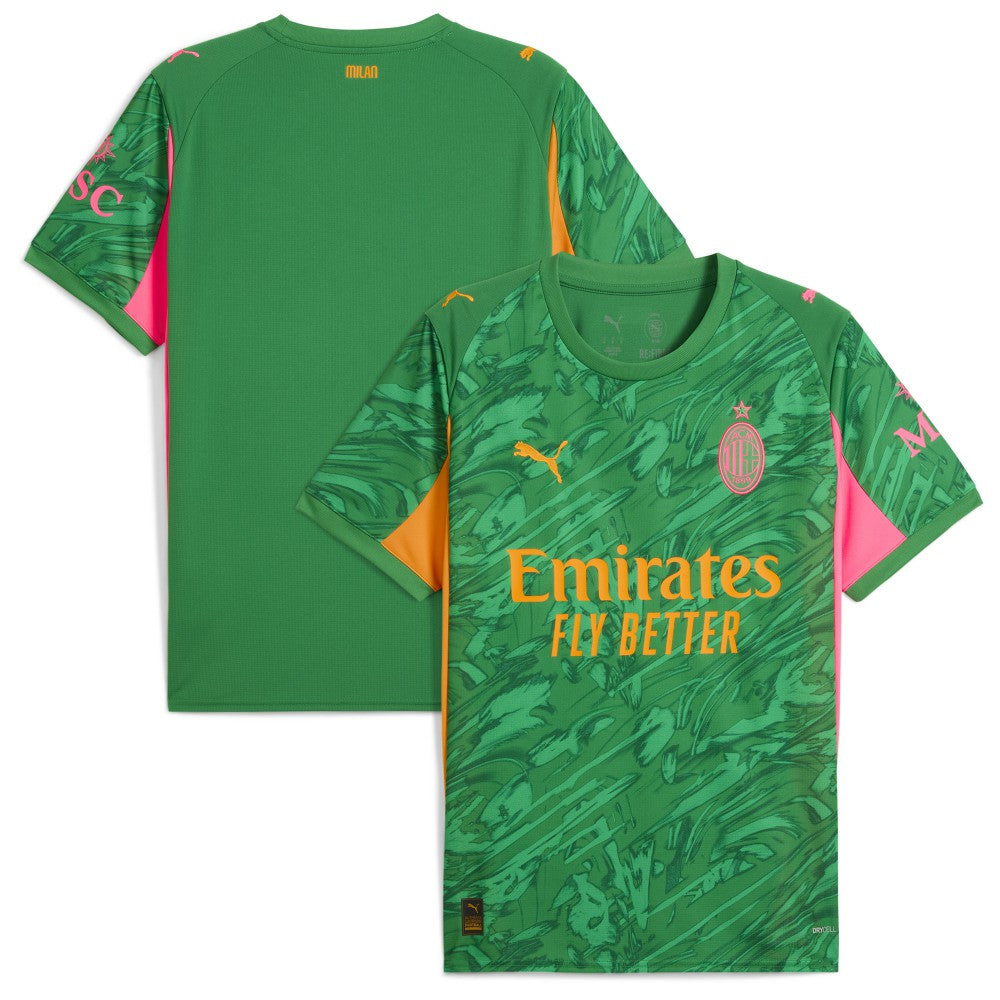 AC Milan 2025/26 Replica Goalkeeper Jersey Green - Puma