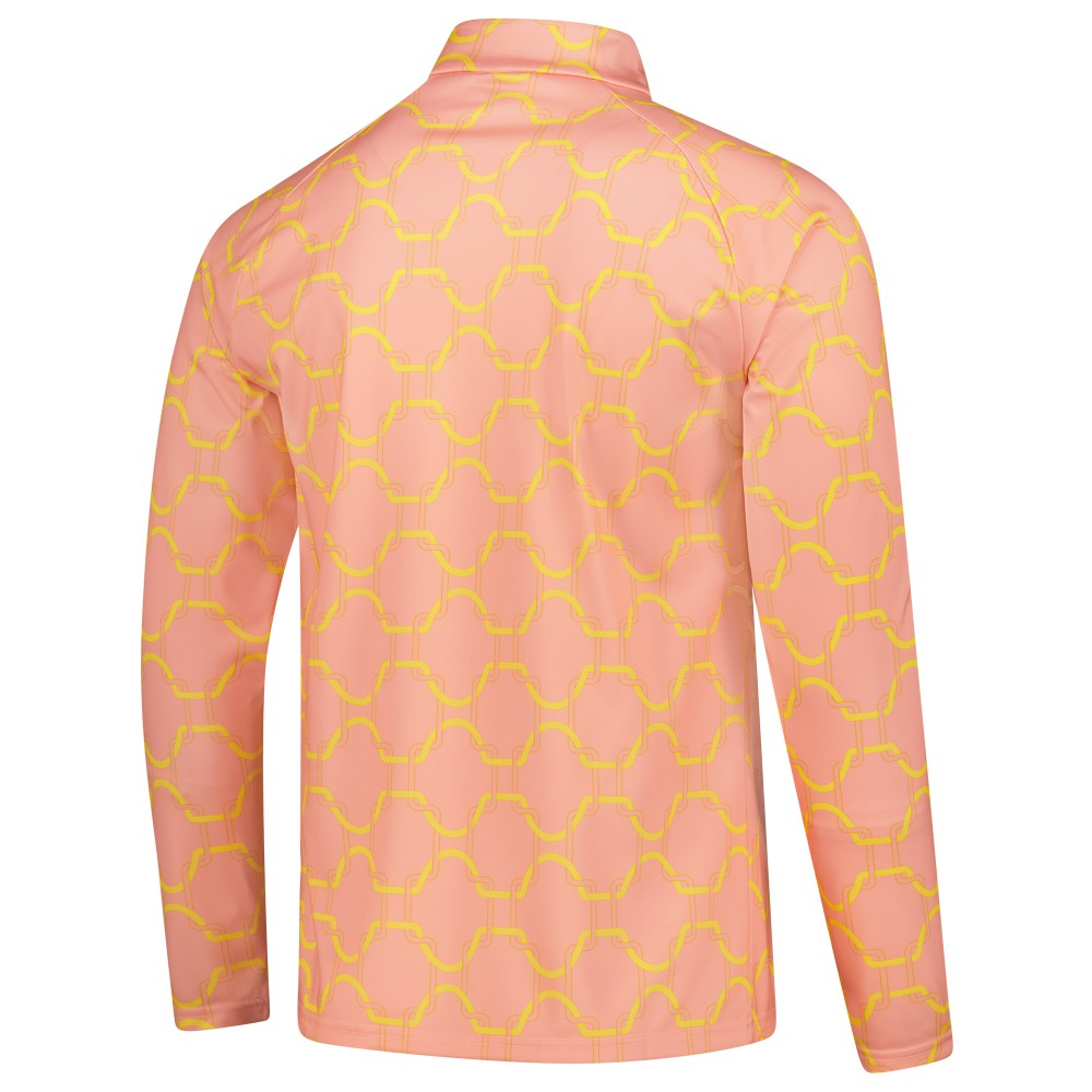 AC Milan 2025/26 Pre-Match dryCell Quarter-Zip Top Light Orange - Puma