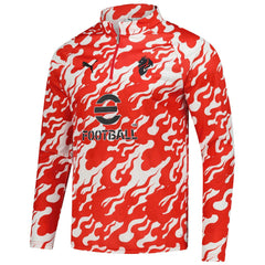 AC Milan 2025/26 Pre-Match dryCell Quarter-Zip Top Red - Puma