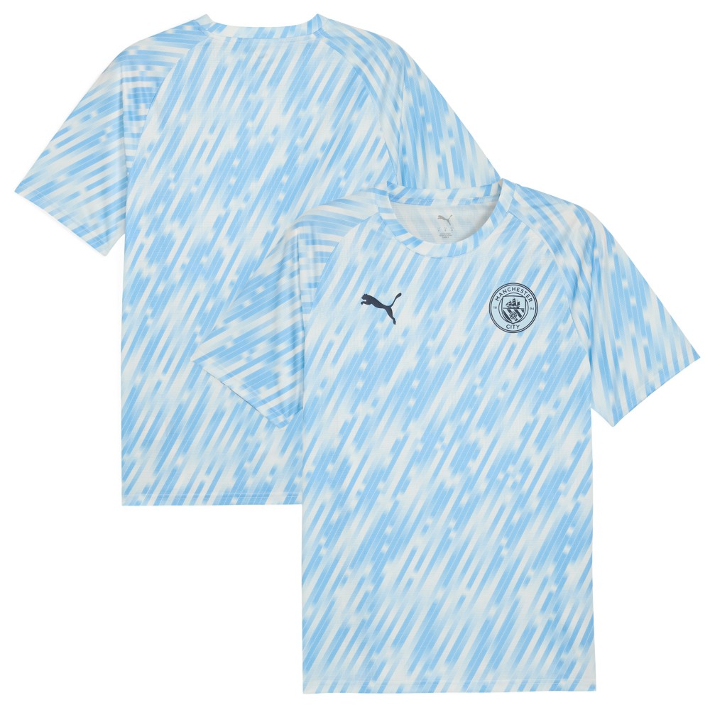 Manchester City 2025/26 Pre-Match Training Jersey Sky Blue - Puma
