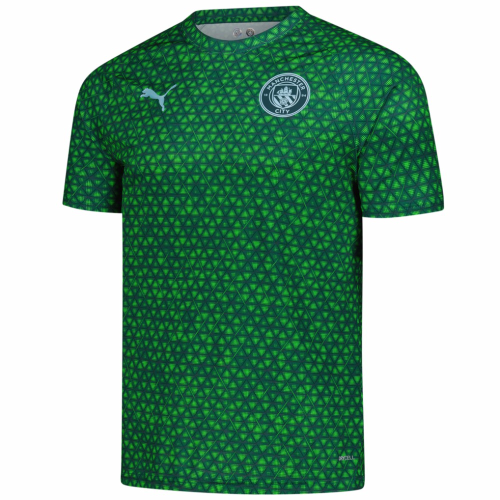Manchester City 2025/26 Pre-Match Training Jersey Green - Puma