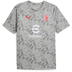 AC Milan 2025/26 Pre-Match Training Jersey Gray - Puma