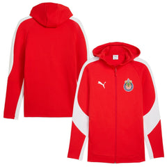 Chivas Evostripe Raglan Full-Zip Hooded Jacket Red - Puma