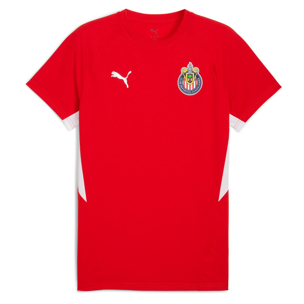 Chivas 2025/26 Evostripe Raglan T-Shirt Red - Puma
