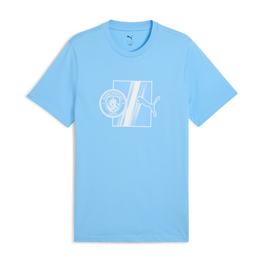 Manchester City ftblCulture T-Shirt Sky Blue - Puma