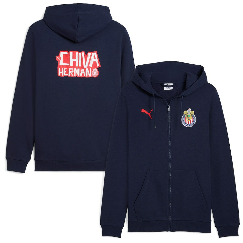 Chivas ftblCulture Full-Zip Sweat Hoodie Navy - Puma