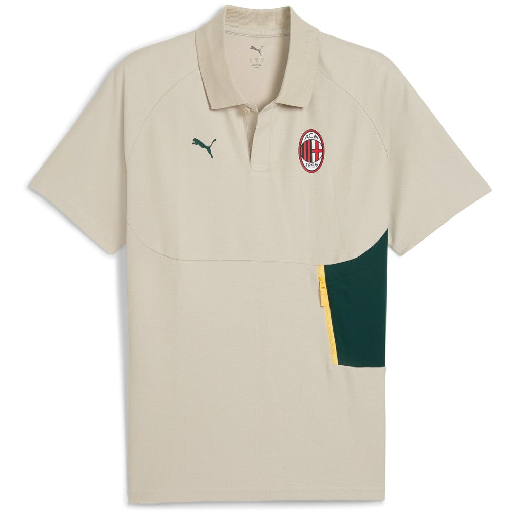 AC Milan Pumatech Polo Beige - Puma
