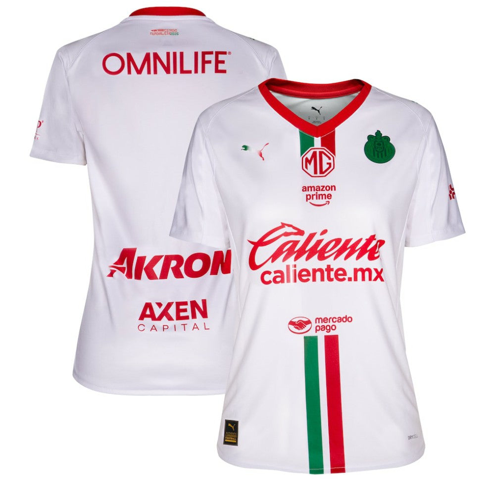 Chivas Women's 2025/26 Away Replica Jersey White - Puma