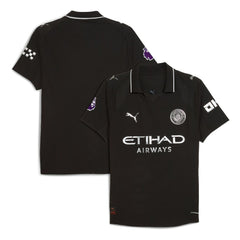 Manchester City 2025/26 Away Jersey Black - Puma