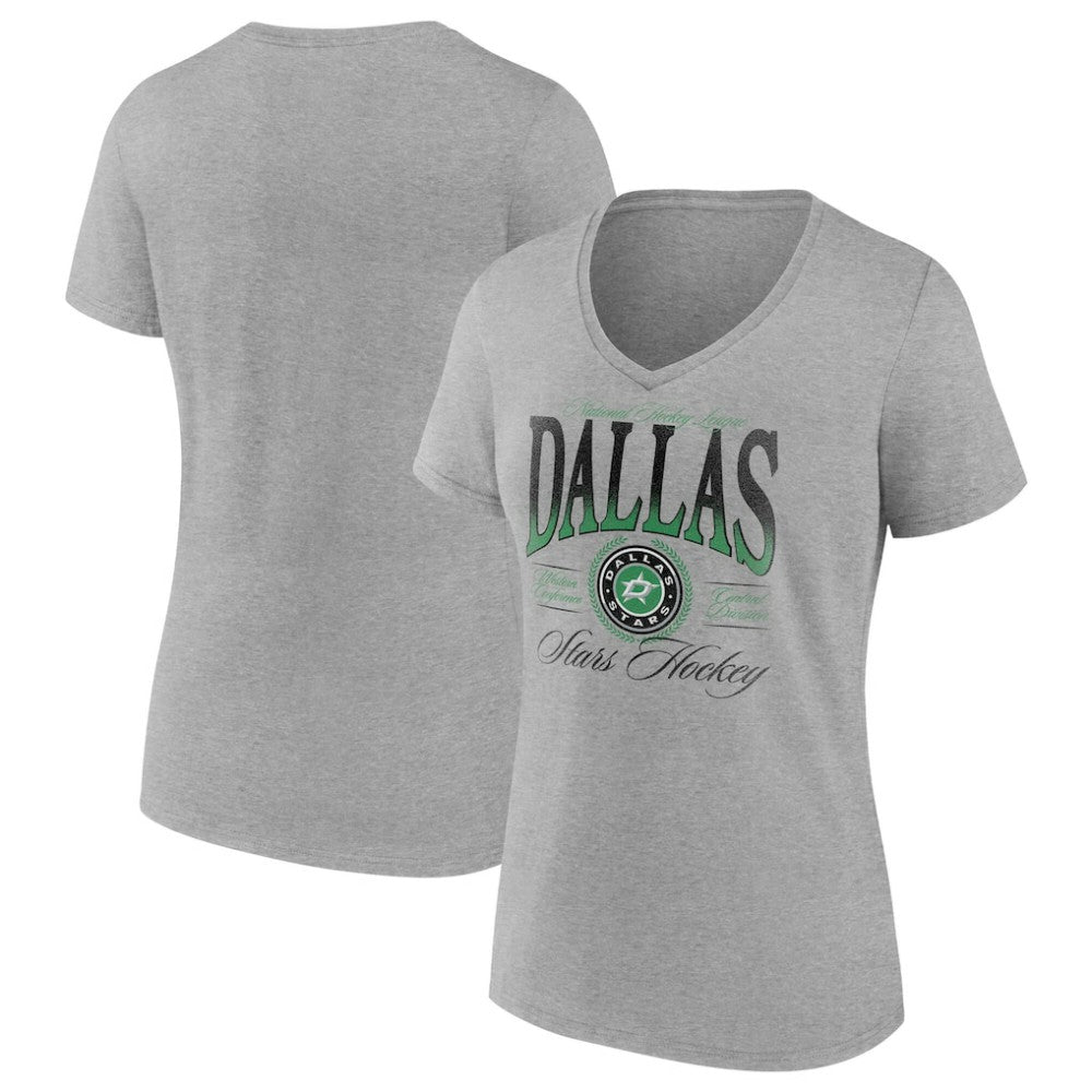 Dallas Stars Women's Retro Script V-Neck T-Shirt Online