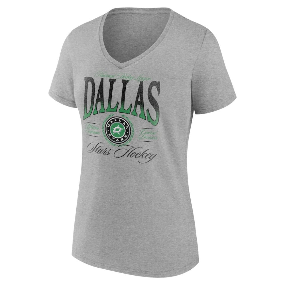 Dallas Stars Women's Retro Script V-Neck T-Shirt Online