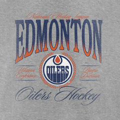 Edmonton Oilers Women's Retro Script V-Neck T-Shirt Discount