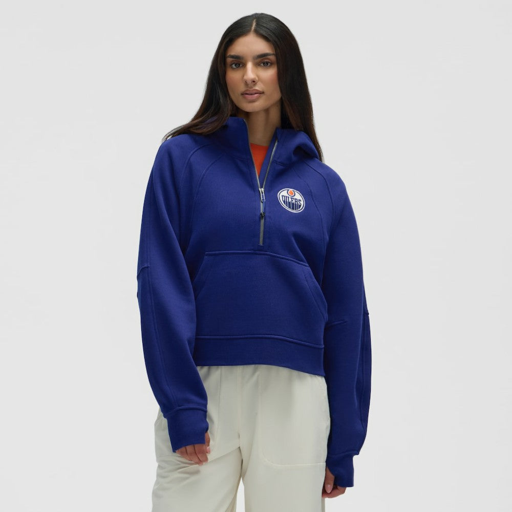 Edmonton Oilers lululemon Women's Scuba Oversized Half-Zip Hoodie Online