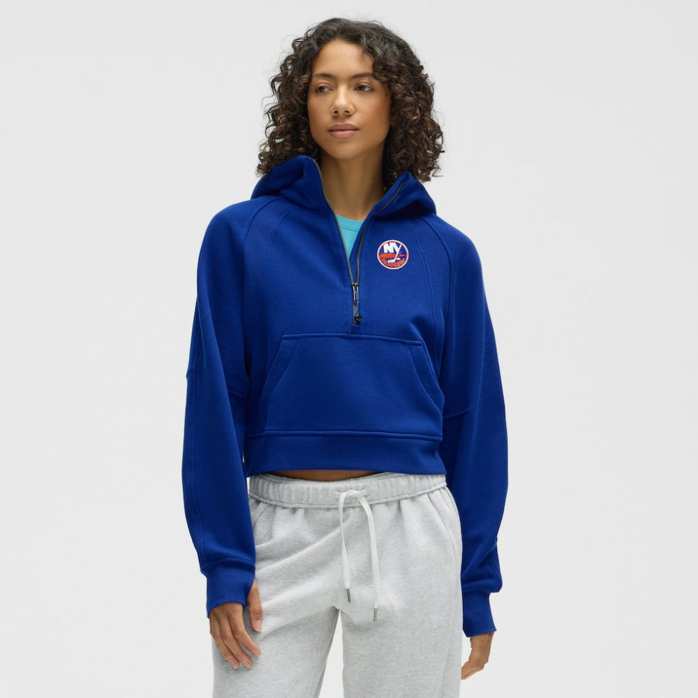 New York Islanders lululemon Women's Scuba Oversized Half-Zip Hoodie On Sale
