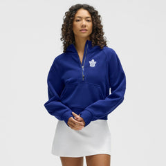 Toronto Maple Leafs lululemon Women's Scuba Oversized Half-Zip Hoodie For Sale