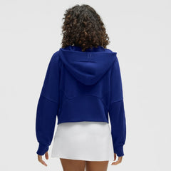Toronto Maple Leafs lululemon Women's Scuba Oversized Half-Zip Hoodie For Sale