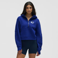 Vancouver Canucks lululemon Women's Scuba Oversized Half-Zip Hoodie Sale