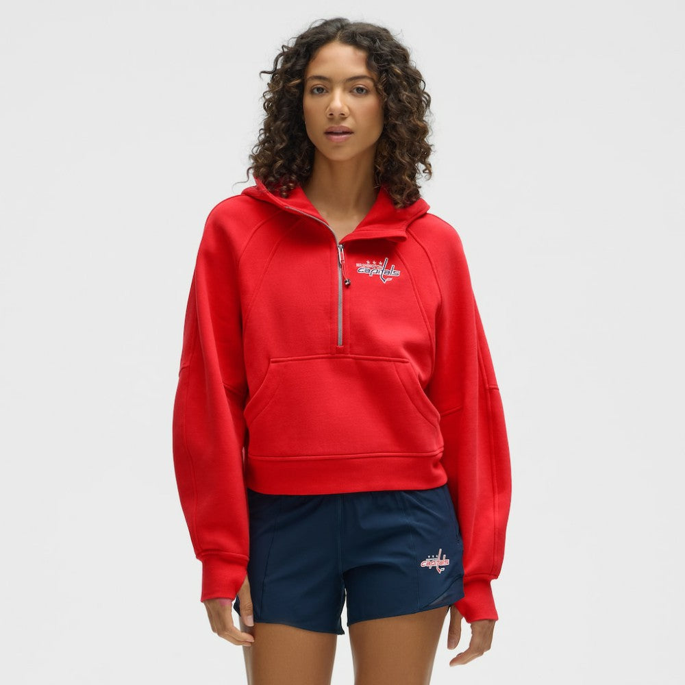 Washington Capitals lululemon Women's Scuba Oversized Half-Zip Hoodie On Sale