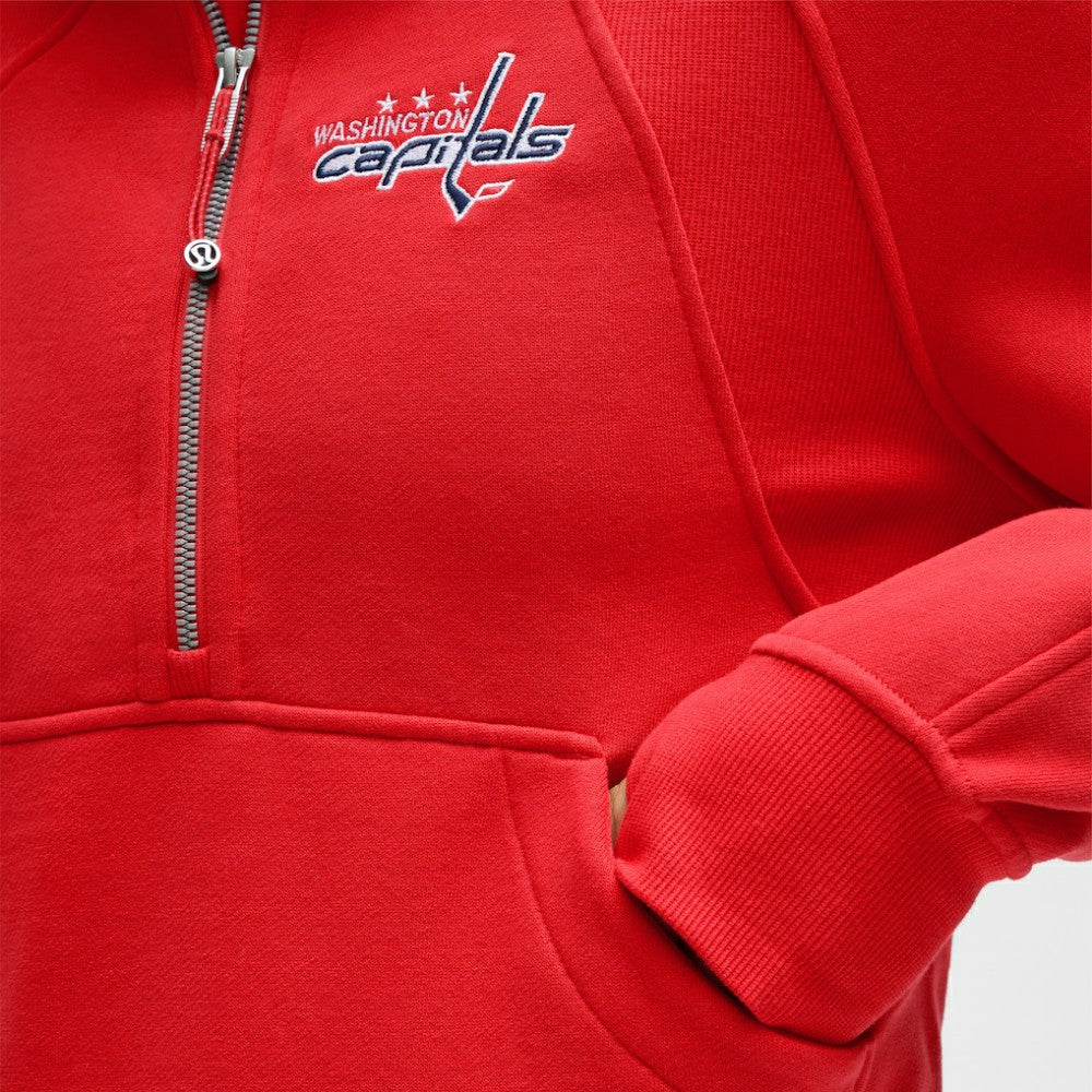 Washington Capitals lululemon Women's Scuba Oversized Half-Zip Hoodie On Sale
