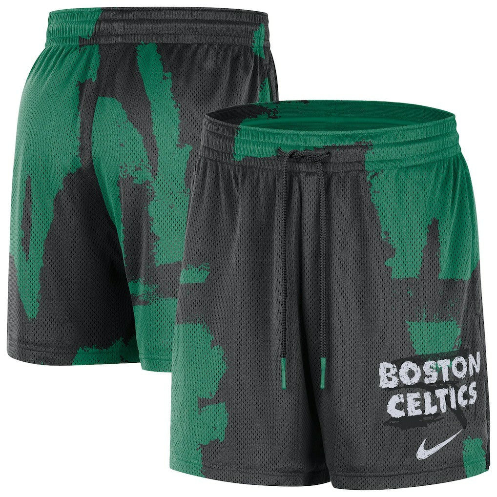 Boston Celtics Courtside Club Dri-FIT Practice Shorts New