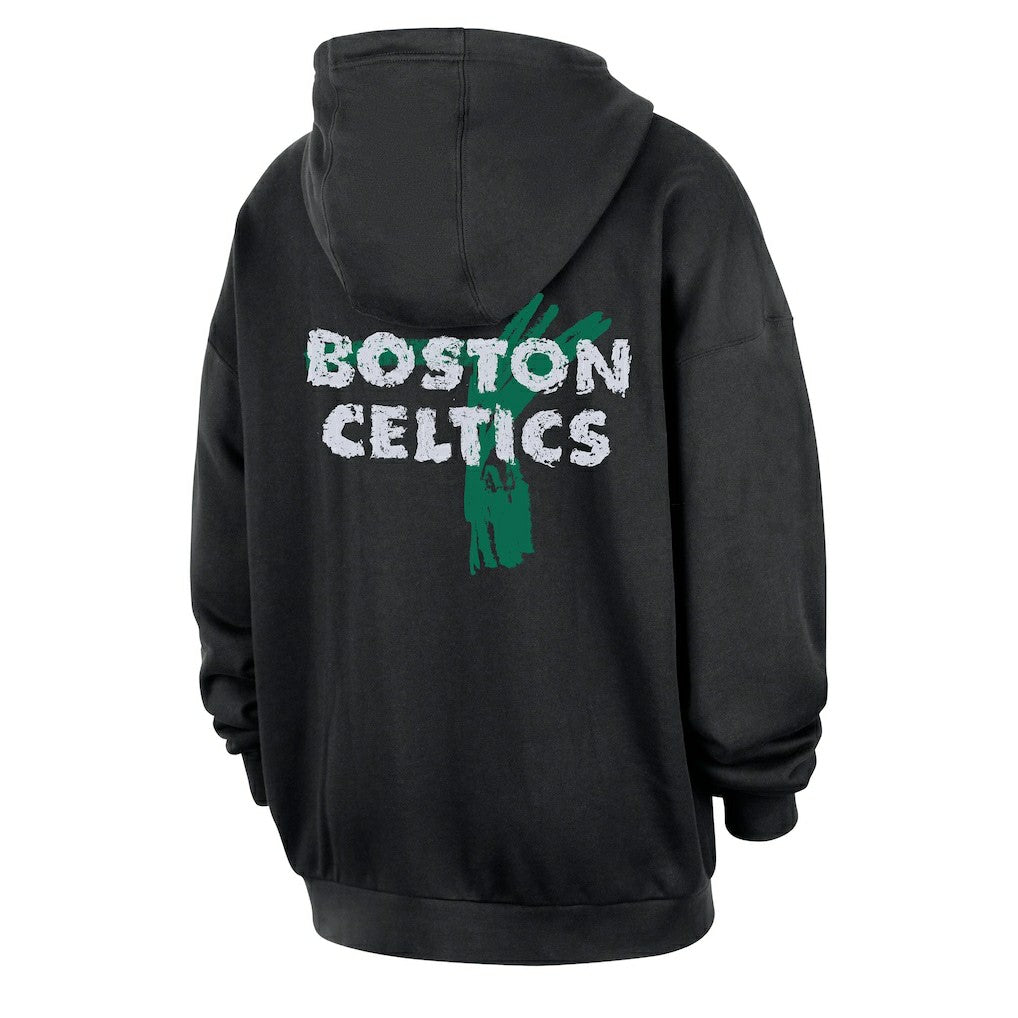 Boston Celtics Courtside Club Premium Hoodie Discount