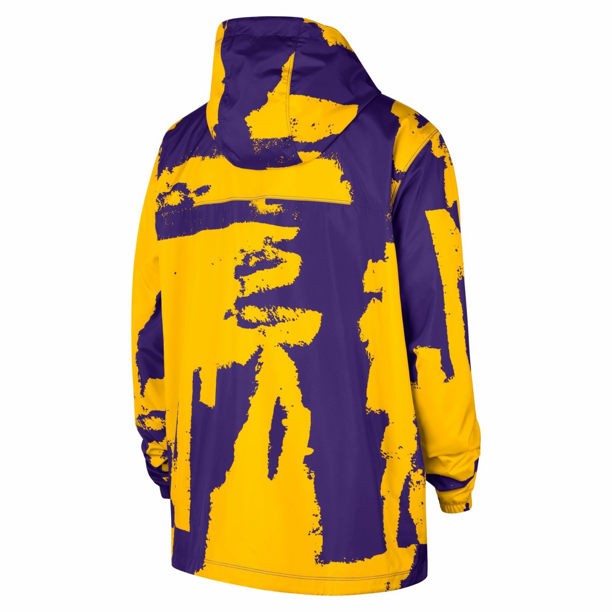 Los Angeles Lakers Unisex Courtside Club Premium Woven Full-Zip Hooded Jacket On Sale
