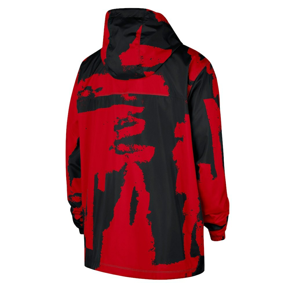 Chicago Bulls Courtside Club Premium Woven Full-Zip Hooded Jacket For Sale