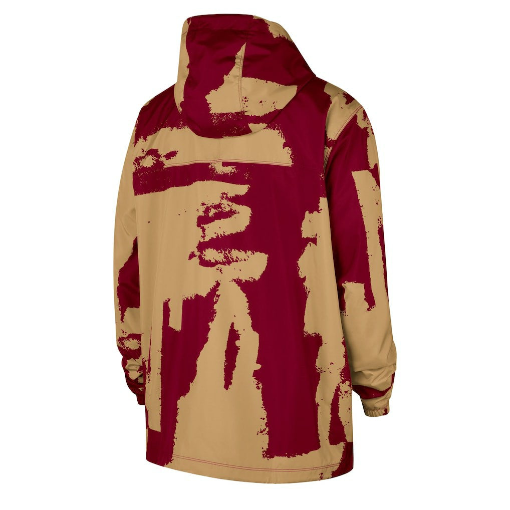 Cleveland Cavaliers Courtside Club Premium Woven Full-Zip Hooded Jacket sale Discount