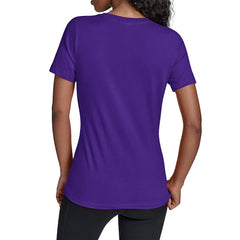 Minnesota Vikings  Starter Women's Groovy Script V-Neck T-Shirt