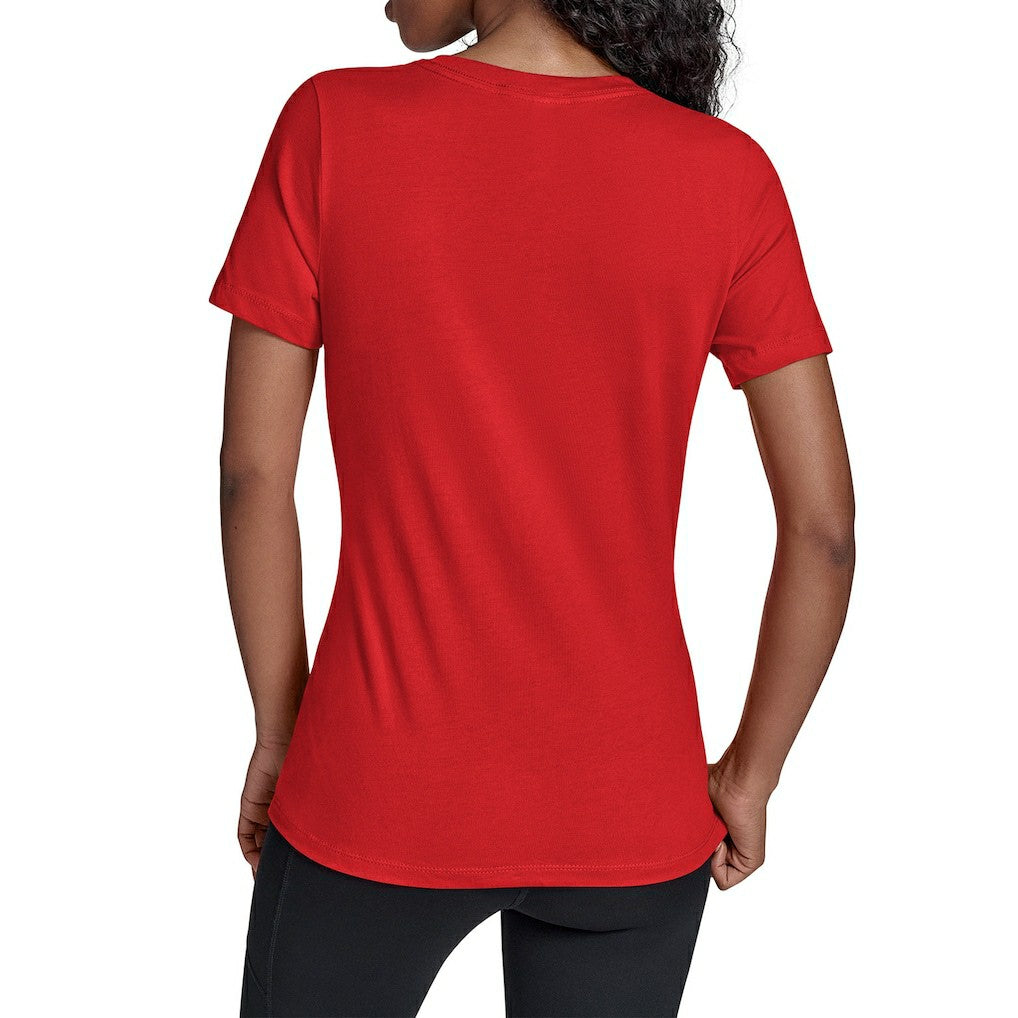 San Francisco 49ers  Starter Women's Groovy Script V-Neck T-Shirt