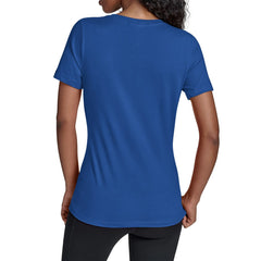 Denver Broncos  Starter Women's Throwback Groovy Script V-Neck T-Shirt