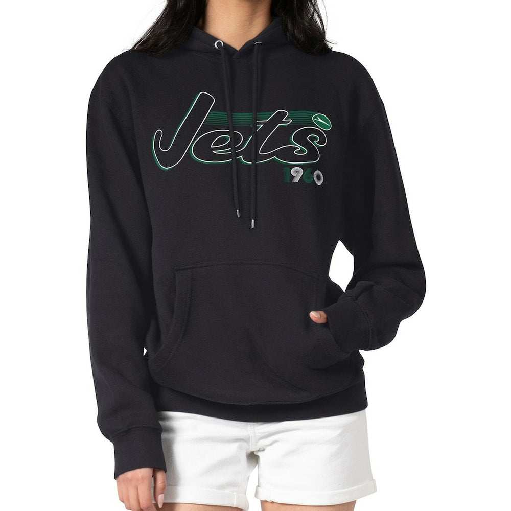 New York Jets  Starter Women's Groovy Script Pullover Hoodie