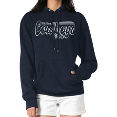 Dallas Cowboys  Starter Women's Groovy Script Pullover Hoodie