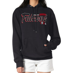 Atlanta Falcons  Starter Women's Groovy Script Pullover Hoodie
