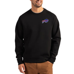 Buffalo Bills  Cutter & Buck Primary Logo Roam Recycled Raglan Pullover Sweatshirt
