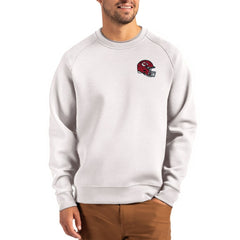 Kansas City Chiefs  Cutter & Buck Helmet Roam Recycled Raglan Pullover Sweatshirt