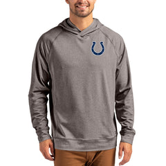 Indianapolis Colts  Cutter & Buck Adapt Knit Recycled Raglan Pullover Hoodie