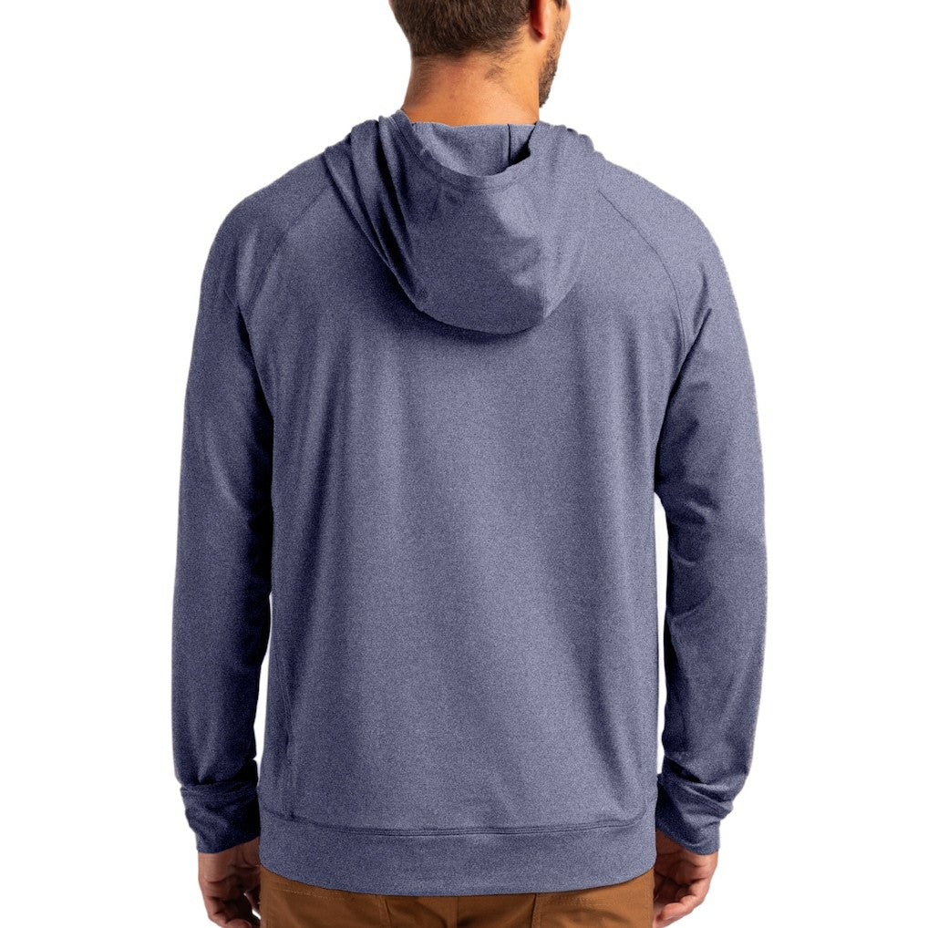 Minnesota Vikings  Cutter & Buck Adapt Americana Knit Recycled Raglan Pullover Hoodie