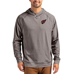 Arizona Cardinals  Cutter & Buck Adapt Knit Recycled Raglan Pullover Hoodie