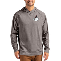 Arizona Cardinals  Cutter & Buck Adapt Historic Knit Recycled Raglan Pullover Hoodie