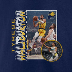 Tyrese Haliburton Indiana Pacers '90s Player Graphic T-Shirt Discount