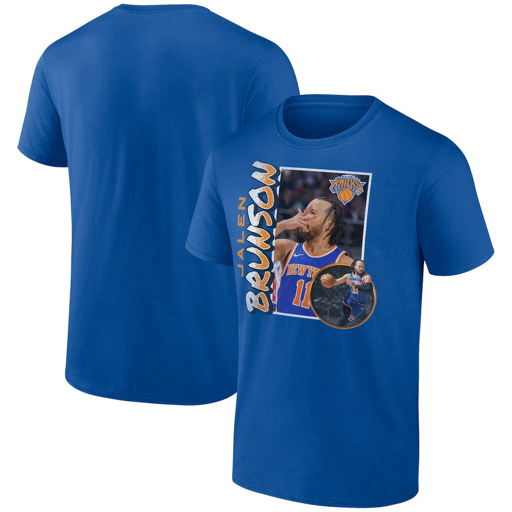 Jalen Brunson New York Knicks '90s Player Graphic T-Shirt Discount