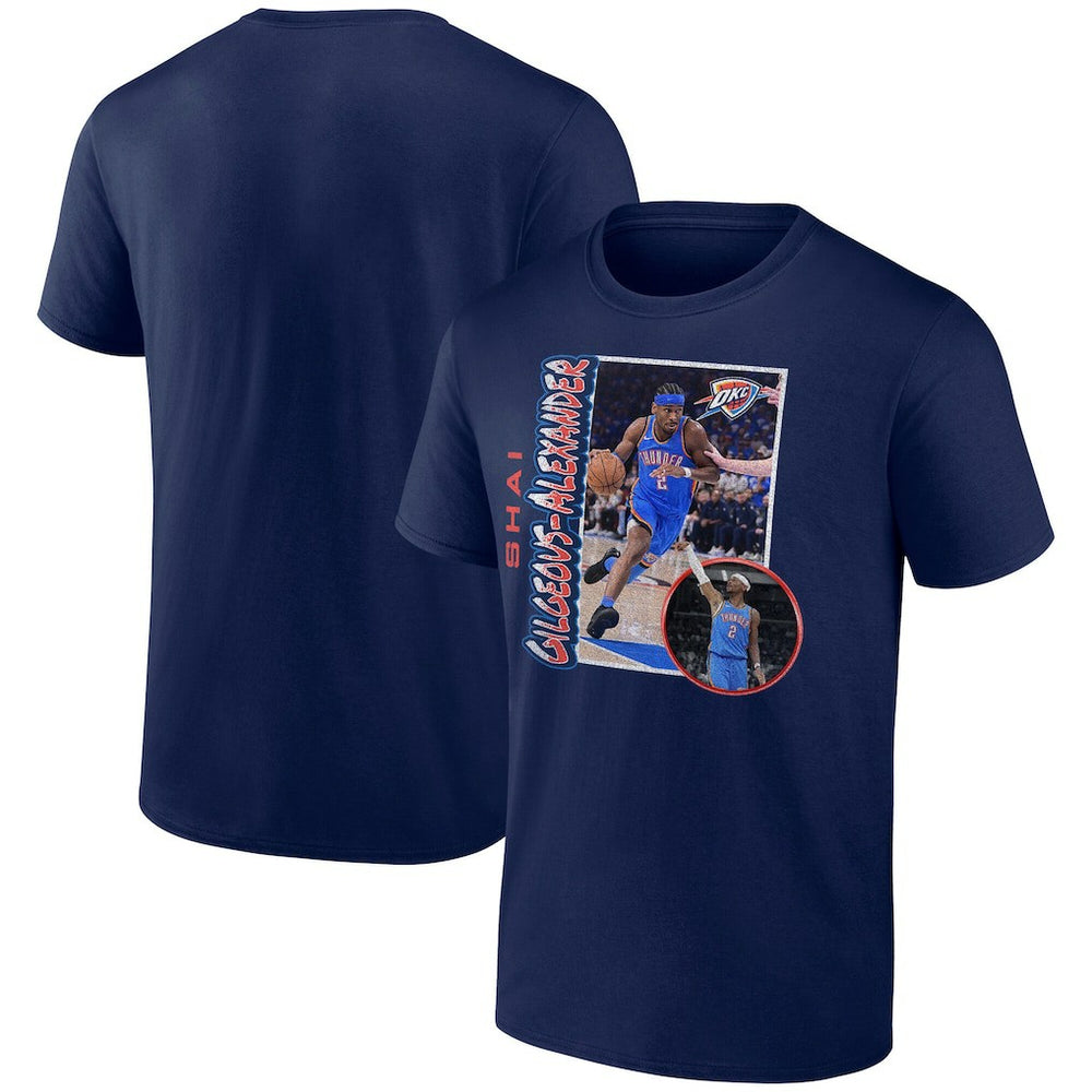 Shai Gilgeous-Alexander Oklahoma City Thunder '90s Player Graphic T-Shirt Discount