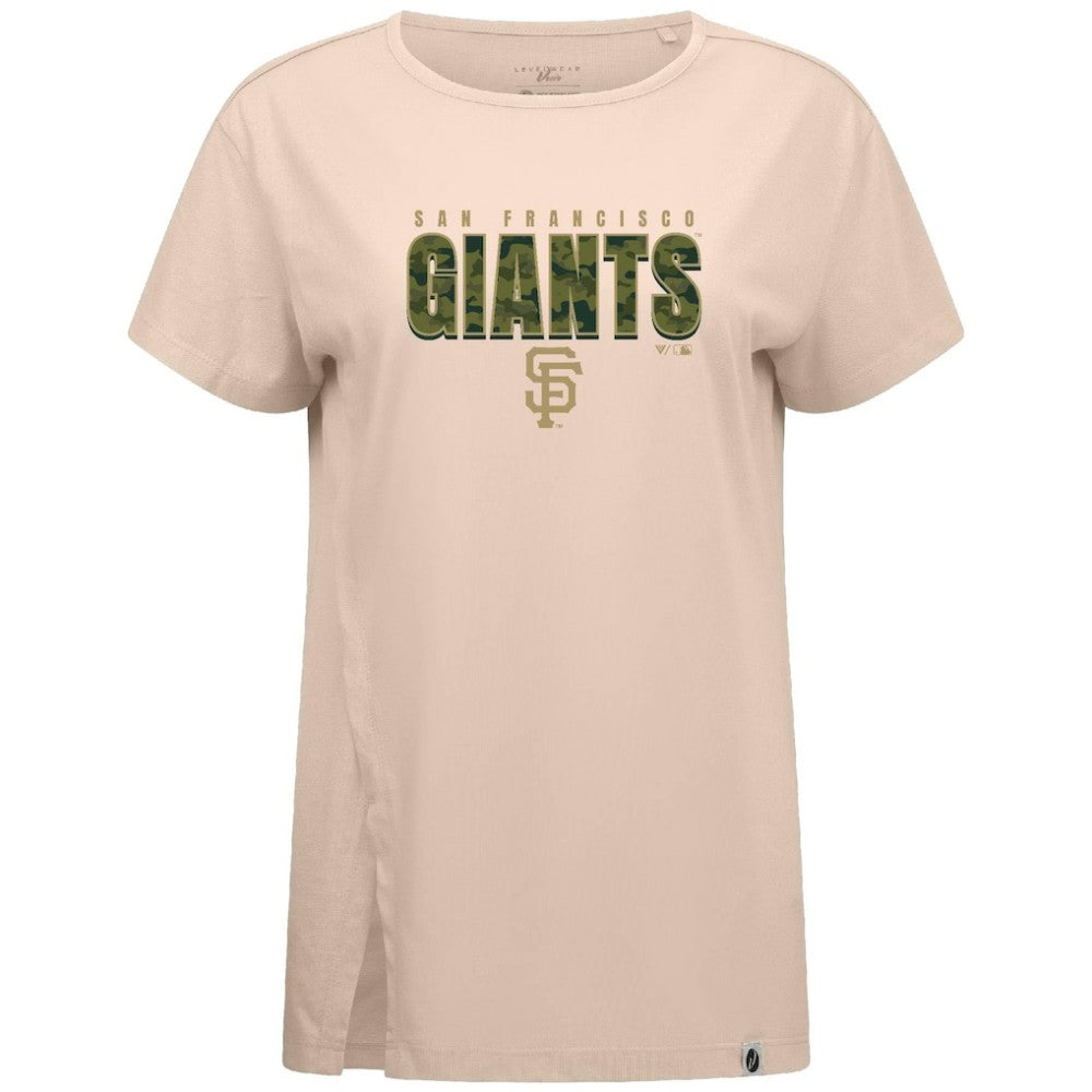 San Francisco Giants Levelwear Women's Influx Protect W T-Shirt | MLB New